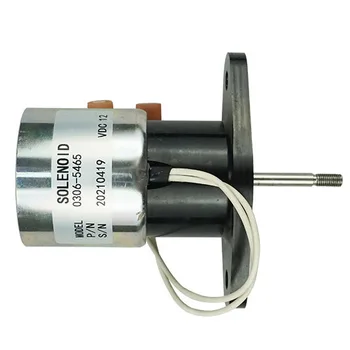 0306-5465 Запчасти для дизель-генератора 12V с электромагнитным клапаном остановки двигателя