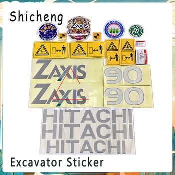 2023 Наклейка на автомобиль Экскаватор для Hitachi Zax50/60/70/90/120/200/230/270/330/400-6 Аксессуары для экстерьера