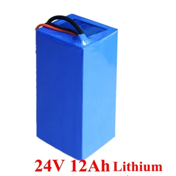 24v 12ah Литий-ионный Аккумулятор 3s BMS 3,7v Li-ion Bateria 18650 24v 12ah для 350 Вт Пожилого Скутера E Bike + Зарядное устройство 2A