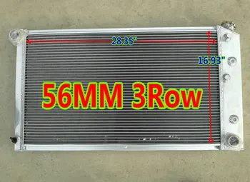 56 мм 3Row Гоночный Алюминиевый Радиатор для 1968-1973 Chevy Malibu Chevrolet Chevelle I6 Small-Block V8 AT/MT KIT 68 69 70 71 72 73
