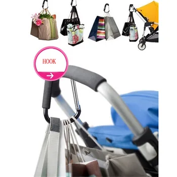 D-образный крючок для сумки Крючки для альпинизма Принадлежности для домашнего использования Крючки Вешалка Для колясок Крючки для багги Аксессуары
