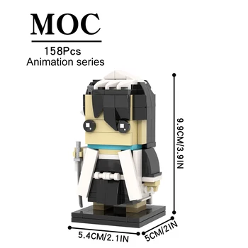 MOC1192 Классический Аниме-Сериал MOC Brick Character Фигурка Героя Строительный Блок Развивающая Игрушка Для Детей Креативный Подарок Другу