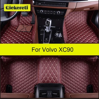 Автомобильные коврики QIEKERETI для Volvo XC90 Аксессуары для ног Coche Автомобильные ковры