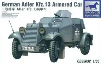 Бронко CB35032 1/35 Немецкий бронированный автомобиль Adler Kfz.13
