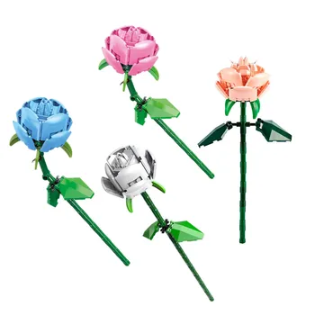 Букет роз, Декоративный набор для взрослых, украшение для орхидеи для дома или офиса