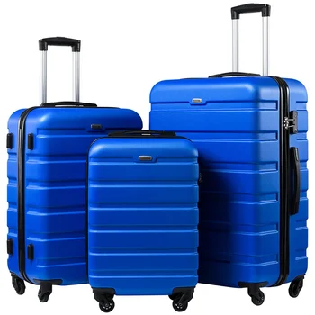 Высококачественные наборы чемоданов 3 штуки Женский Таможенный замок Багажная дорожная сумка Большая вместимость Каютные чемоданы для мужчин
