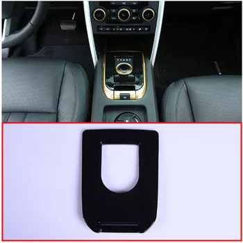 Глянцевая Черная Накладка панели переключения передач из АБС-пластика для автомобильного аксессуара Land Rover Discovery Sport 2015-2017