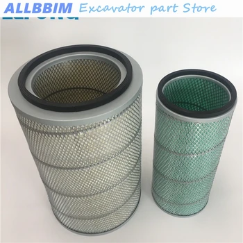 Для Shantui SEM 140 элемент воздушного фильтра 40 50 аксессуары для погрузчика элемент воздушного фильтра аксессуары для фильтров высококачественные аксессуары
