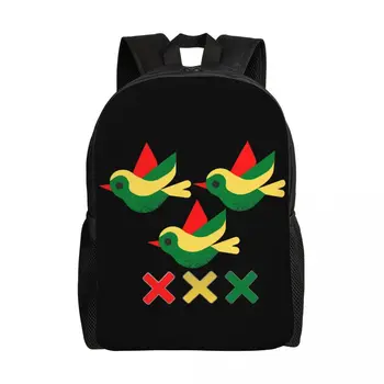 Индивидуальные рюкзаки Ajax Soccer Bobs Marley для мужчин и женщин, модная сумка для книг для школы, колледжа, сумки Three Birds
