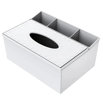 Коробка для столовых салфеток для хранения салфеток Современное украшение дома Футляр для салфеток для лица Диспенсер Сверхмощная коробка для диспенсера салфеток