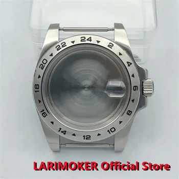 Корпус часов LARIMOKER 40 мм/43 мм Solid border Explorer 2 Look с сапфировым стеклом подходит для NH35 ETA2824 2836 Miyota 8215 PT5000 DG2813 3804