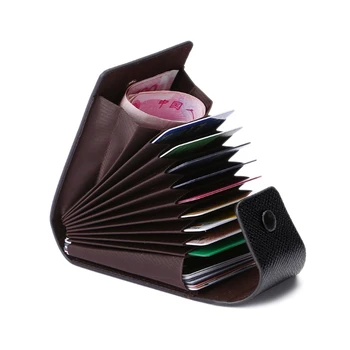 Мужской модный бизнес-кошелек для кредитных карт, многофункциональный чехол для карточек, карманный органайзер