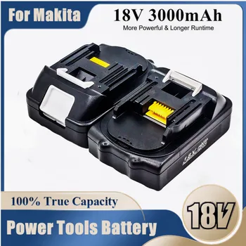 Новый оригинал для Makita BL1830 18V 3000mAh Замена батареи электроинструмента BL1815 BL1840 LXT400 194204-5 194205-3 194309-1 L70