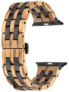 Ремешок Apple Watch из натурального дерева для Apple Watch 8 и SE
