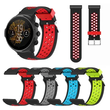 Силиконовый Ремешок Для Suunto 9 7 Baro/Suunto D5 Spartan Sport Наручные Часы HR/Baro Smart Watch Дышащий Браслет Correa Wristbands
