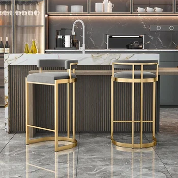 Современный стул для гостиной Nordic Luxury Kitchen, дизайнерские обеденные стулья, Передвижные напольные шезлонги, мебель для кухни Salle Manger