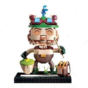 Тимо Капитан Лига Легенд Модель Строительные Блоки Кирпичи Собранные Фигурки Игрушки для детского подарка