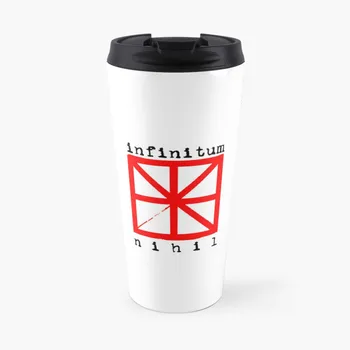 Фан-арт с логотипом Infinitum Nihil, Дорожная Кофейная Кружка, Термос, Термобутылка для кофе